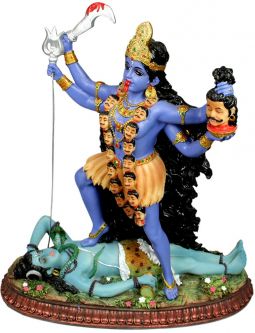 Kali Ma and Shiva 10.5"